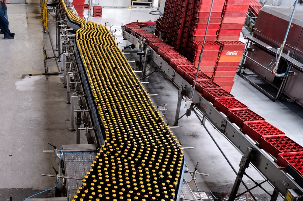 Transportadores de línea de embotellado